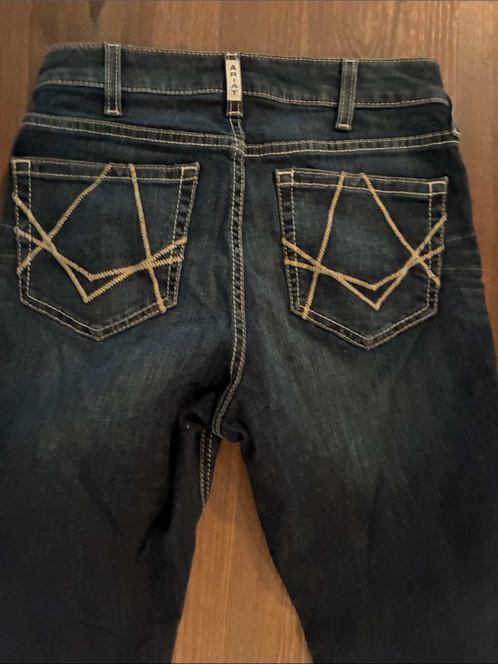 Ariat Denim Dark Blue Women's Bootcut Jeans - Picture 9 of 11
